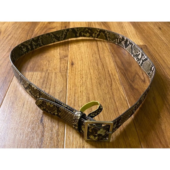 Target Snake Print Belt - Picture 2 of 2